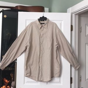 Nautica men’s long sleeve dress shirt Sz XL